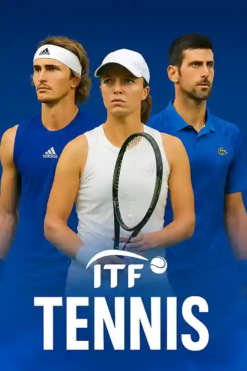 Joueurs de tennis sous un ciel bleu - live tennis tournaments on IPTV