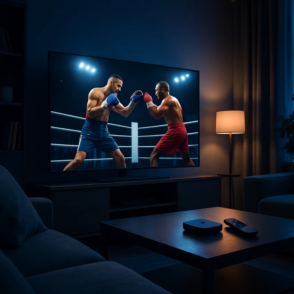 How to watch boxing with IPTV in 2026 on a 4K smart TV during fight night